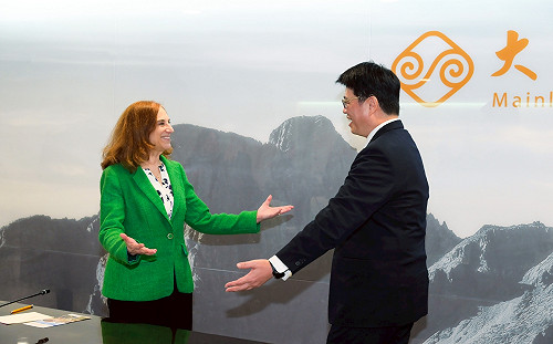 邱垂正接見德國馬歇爾基金會訪團  雙方就台海安全交換意見