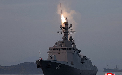 金正恩「再看」崔賢號試射飛行「萬秒」戰略巡航導彈  金主愛也現身