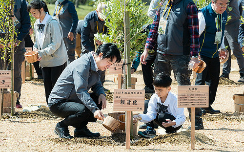 讚林國漳政見前瞻  賴清德：推動「都市林」提升為國家級調適計畫