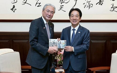 古屋圭司指日本會維護台海和平 賴清德盼兩國互訪人數超過1千萬 