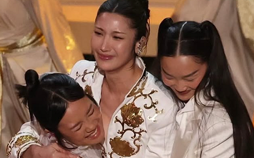 《Kpop獵魔女團》奪奧斯卡最佳原創歌曲！致詞不到1分鐘「被催下台」惹眾怒