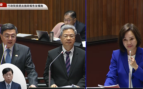 韓國瑜化身「場控」限制質詢台人數  柯志恩幽默回應：謝謝訓導長