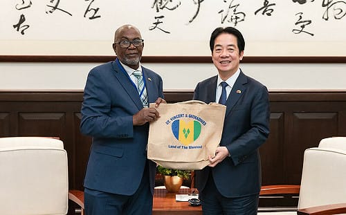 台灣聖文森建交45週年 賴清德：期盼與新政府拓展兩國邦誼 