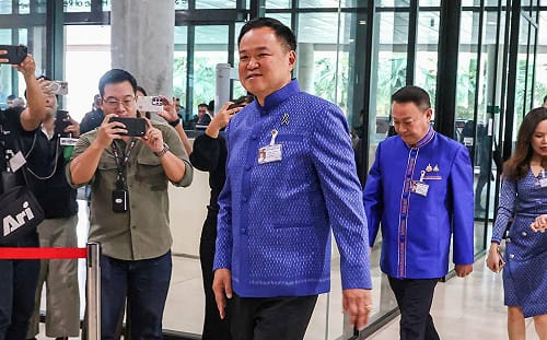 泰國近20年來第一人  阿努廷獲國會表決293票連任總理