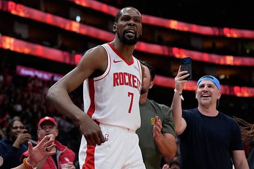 杜蘭特生涯奪3萬2294分　超越喬丹位居NBA史上第5