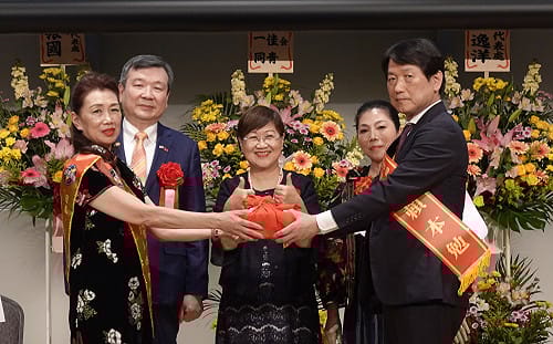 李逸洋出席日總交接  肯定台商撐起台日交流