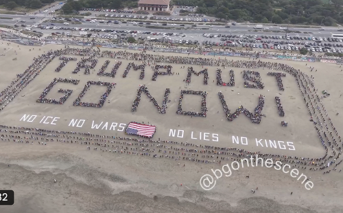 川普內憂外患！「無王日」抗議席捲全美  數百萬人上街反川普爆發衝突 
