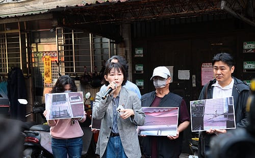 內湖安泰街驚現「手指寬」裂縫！吳欣岱揭內湖安泰街危樓：這不是個案  