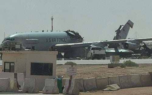 (影) 俄給衛星情報? 美E-3G預警機在沙遭伊導彈炸毀 全球僅15架難再產