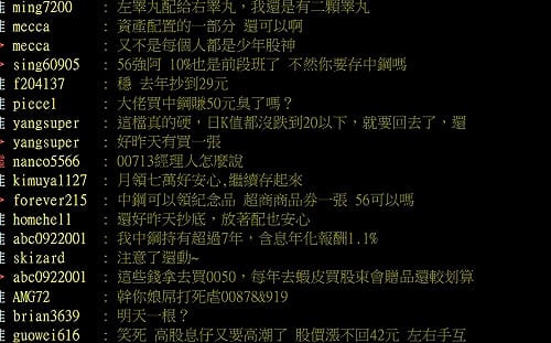 0056季配息1元優於預期  網民風向偏「舒服派」