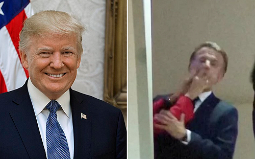 不滿法國不幫忙! 馬克宏遭碧姬打臉糗事遭重提  川普諷 :「妻子對他不好」