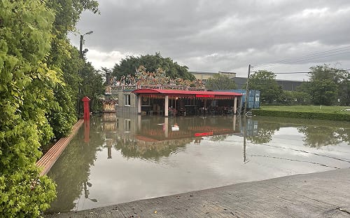 缺水變淹水！苗栗暴雨狂灌356毫米 Google地圖「大量三級警戒」網嚇傻