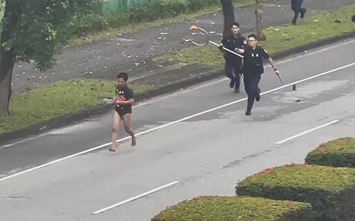 「泰」扯！ 花蓮男移工凌晨搶劫超商奪2根熱狗逃逸  揮刀拒捕釀7傷