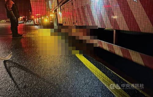 南投埔里騎士遭曳引車輾壓身亡　肇事原因待釐清