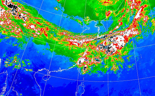 再忍一天！明鋒面通過就放晴「高溫飆33度」 未來一週天氣一圖看