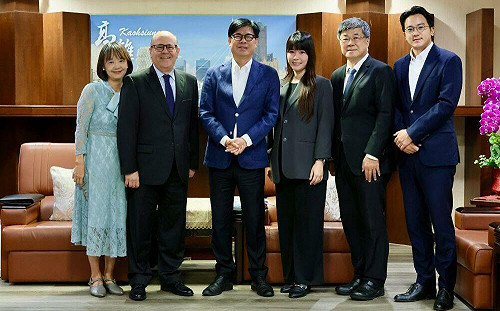 西班牙商務辦事處長上任後首訪高    拜會陳其邁暢談多元合作  