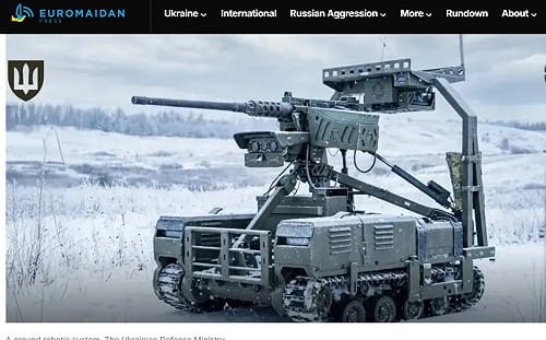 (影) 完全沒步兵! 人類退出戰爭第一線 ? 烏軍機器人軍團「新作戰體系」曝光