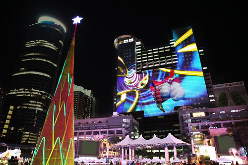 新北耶誕城11/24開城 360度光雕投影再升級