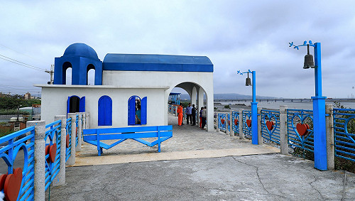 打造台中小希臘 龍景麗水漁港絕美變身