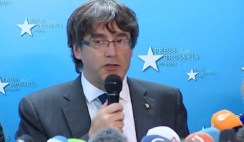 加泰前領袖滯留比利時缺席應訊 西班牙恐下令拘捕