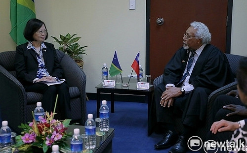 禮尚往來！總統府明將以軍禮歡迎索羅門群島總理何瑞朗