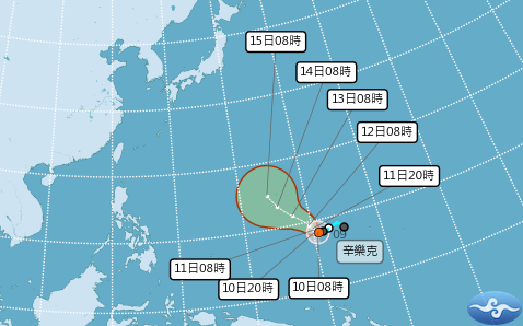 4月颱「辛樂克」生成！預估路徑「大迴轉」 規模上看強颱等級 