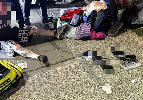 毒駕攜槍吃宵夜　2男遭嘉市警移送法辦