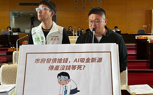台中經濟驚現「旱澇不均」 施志昌轟：政府發債 200 億恐壓垮傳產資金鏈