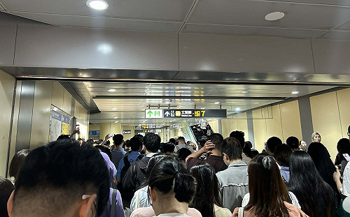 文湖線列車又異常了！上班族今早塞爆月台哀號　北捷說明原因