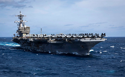 美軍三航母戰鬥群集結中東 大規模封鎖荷姆茲海峽