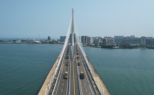 淡江大橋5/12將通車 公路局：載重試驗提前完成 