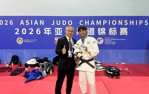楊勇緯柔道亞錦賽摘銀　教練肯定整體表現