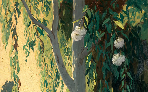 回文詩》尤加利樹