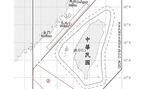 共軍持續擾台！5架次共機出動　3架侵擾西南、東部空域