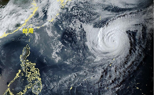 最強4月颱「辛樂克」體積大台灣好幾倍！震撼對比圖曝光