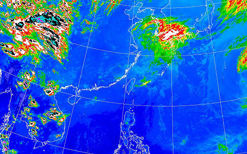 南部補水機會來了？下週「華南雲雨區」接力襲台 降雨熱區一圖看