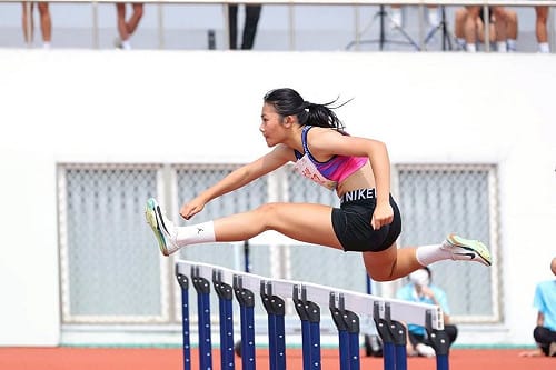 林子婕全中運100公尺跨欄摘金　跑出世界U16第3傑