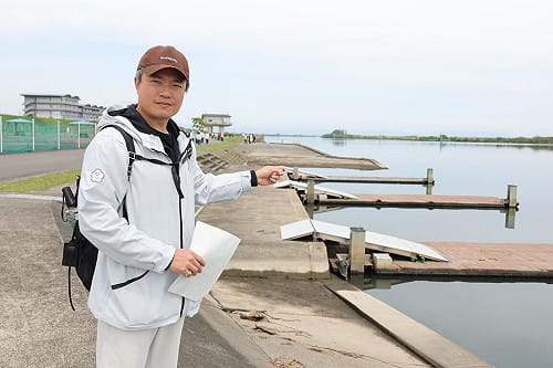 亞運划船場辦過世錦賽　參訪團掌握資料和教練討論