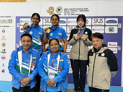 亞運射擊國手之女廖可容　青少年世界盃空氣手槍摘銅
