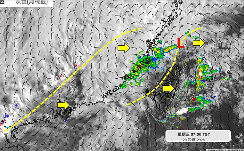 鋒面要到了！氣象專家提醒「2區域」慎防短時間較大雨勢