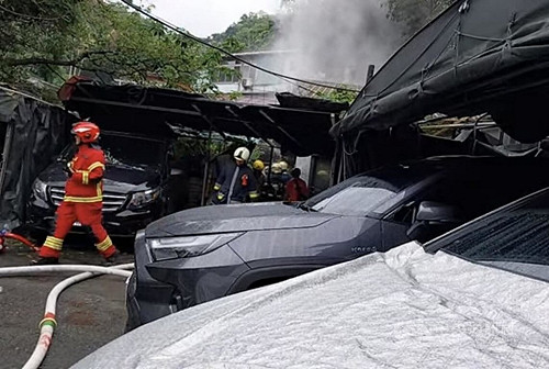 北市信義區鐵皮屋火警　租客命喪火窟