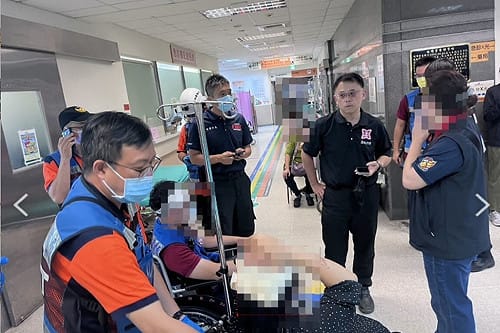 台南8旬翁涉縱火持斧傷3人　開走救護車永康區遭逮