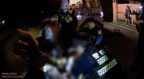 酒後起衝突受傷  警消相救竟遭攻擊醉男送辦