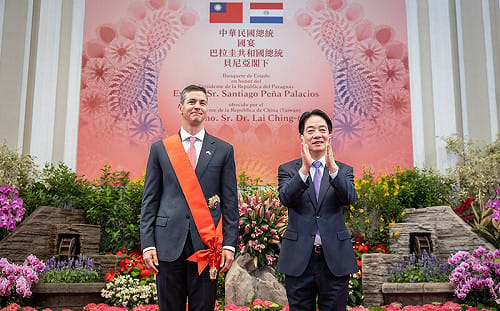 賴清德頒授采玉大勳章 貝尼亞：巴拉圭會繼續做台灣最堅實的盟友 