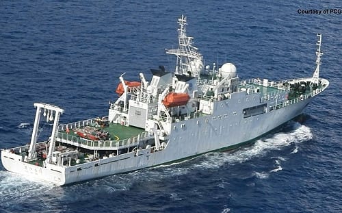 （影）「向陽紅33」南海蒐集數據為潛艦「鋪路」？菲翻舊帳控「非法日常」