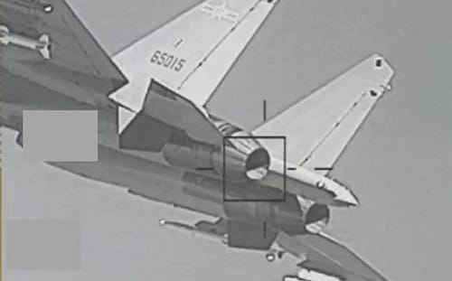 F-16V 裝備「狙擊手」紅外線吊艙! 解放軍機、軍艦清晰照片全曝光