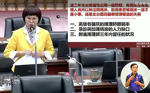 護理師缺口拉警報！  李喬如憂高齡海嘯衝擊醫療量能