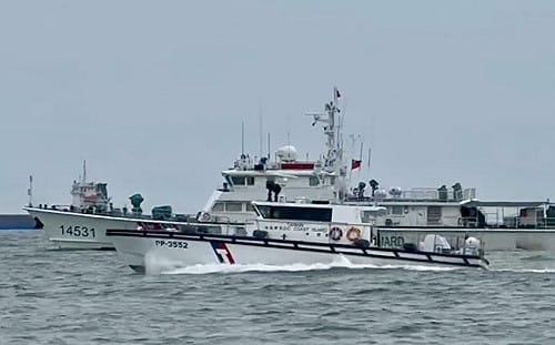 落實「以實力取得真正和平」  海巡署強勢驅離侵擾金門限制水域4艘中國海警船