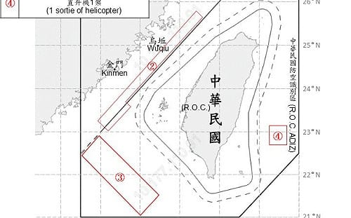 中共24機艦台海周邊活動 國軍嚴密監控應處
