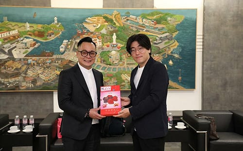 跨國電影《我聽見你》基隆開拍 童子瑋接見坎城導演大江崇允